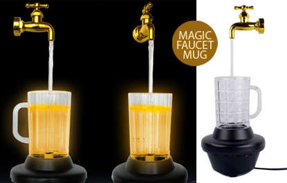 *****FIRST TIME ON BOB!!! MAGIC FAUCET LED MUG!! BEST GIFT FOR CHRISTMAS!!