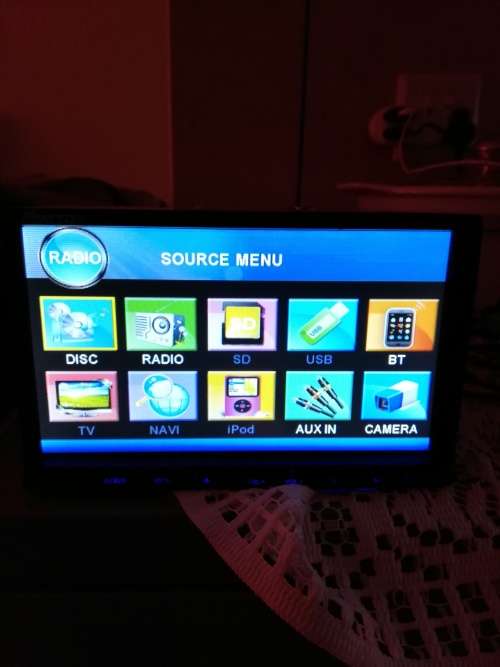 Car DVD player