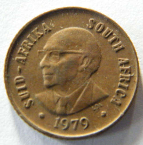 Suid-Afrika / South Africa  1c Coin - 1979