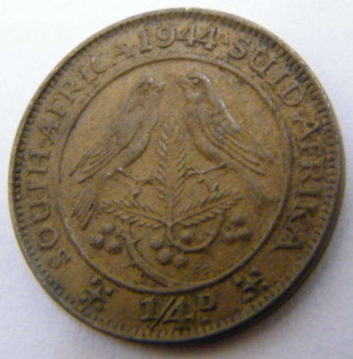 1/4 D South Africa 1944