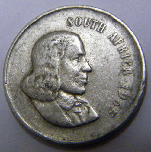 South Africa (English 0nly)  20c Coin - 1965