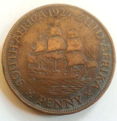 1 Penny South Africa 1927