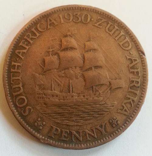 1 Penny South Africa 1930