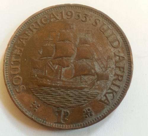 1 Penny South Africa 1933