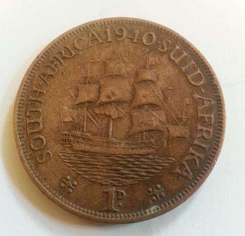 1 Penny South Africa 1940