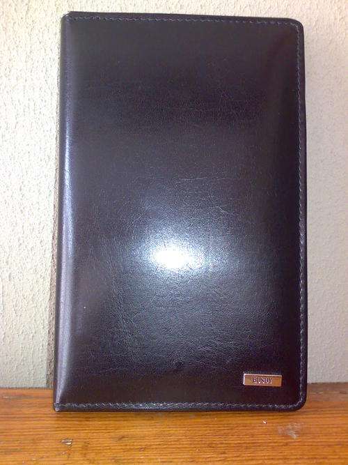 Busby Bonded Leather  card business card holder