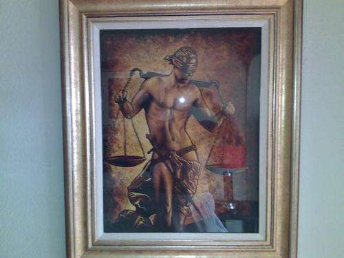 Man holding Scales