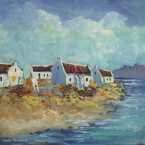 SEABREEZ COTTAGES (600mm x 600mm x 20mm)