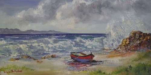 AFTER A HARD DAYS NIGHT (an original oil painting by Louis Pretorius)