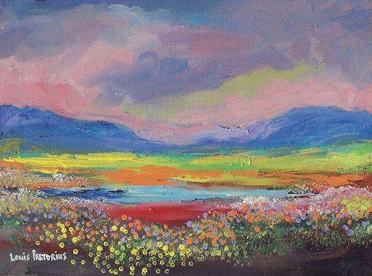 LOUIS PRETORIUS  >> Yellow and Orange