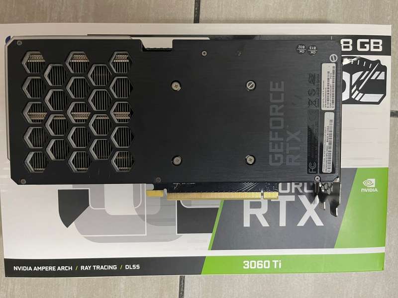 Palit GeForce RTX 3060 Ti Dual 8GB GDDR6 256-bit PCI-E 4.0 Graphics Card `BLACK FRIDAY DEAL REDUCED`