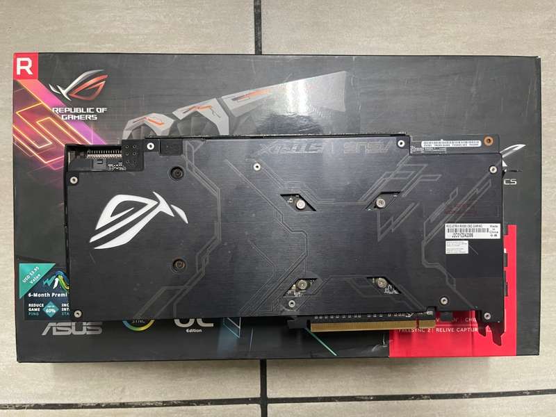 Asus Radeon ROG STRIX RX580-O8G-GAMING OC Edition RX 580 8GB GDDR5 256-bit PCI-E 3.0 Desktop Graphic