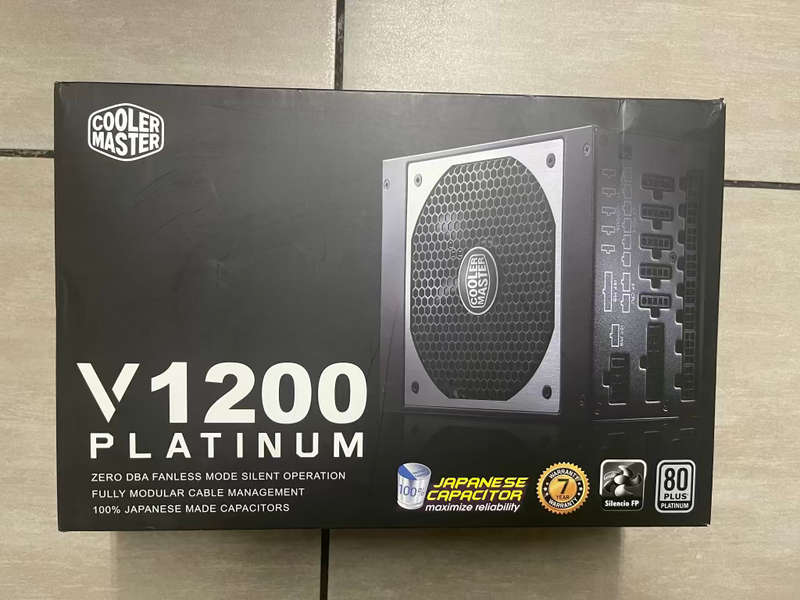 Cooler Master V1200 Platinum 1200W Full-Modular Power Supply
