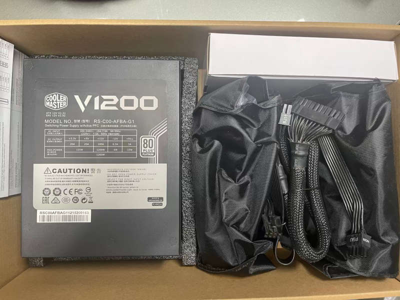 Cooler Master V1200 Platinum 1200W Full-Modular Power Supply
