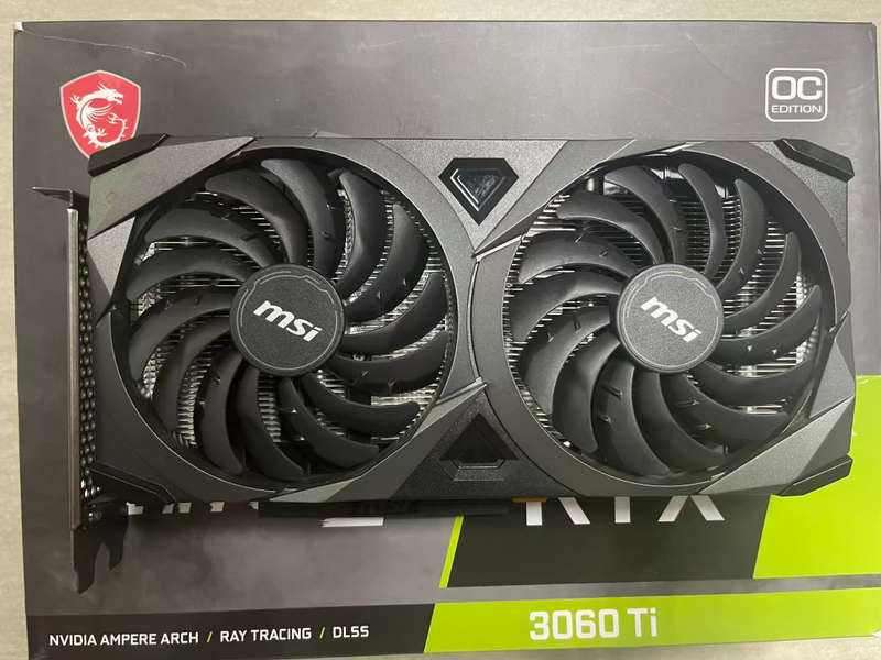 MSI GeForce RTX 3060 Ti Ventus 2X OCV1 LHR 8GB GDDR6 256-bit PCI-E 4.0 with Warranty