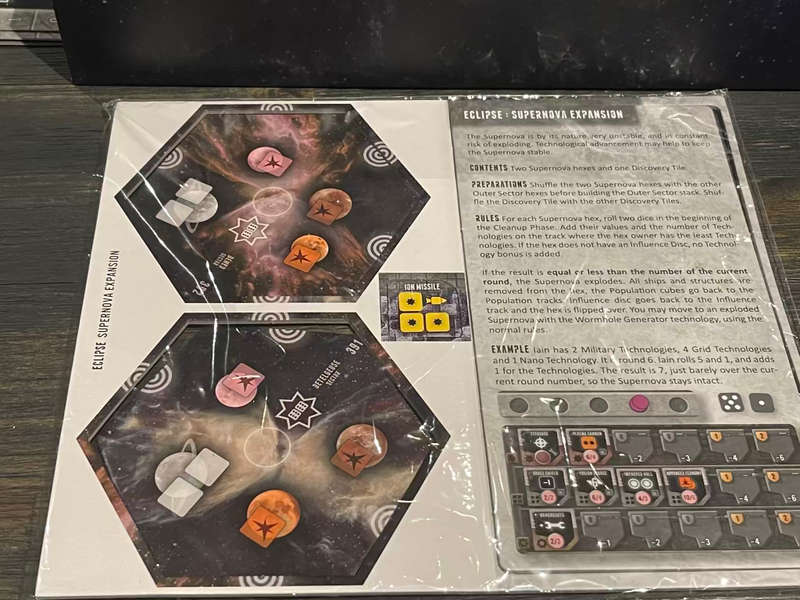 Eclipse: New Dawn for the Galaxy (First Edition) Board Game w/ Supernova Expansion