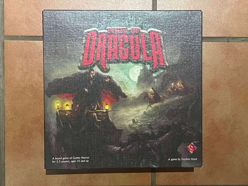 Fury of Dracula (Second Edition) (2005) Board Game (Contents Sealed and Unpunched)