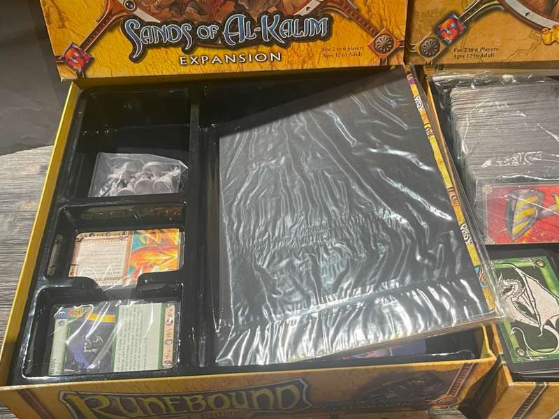 Runebound: Second Edition +Island of Dread + Sands of Al-Kalim +19 Expansions Sealed RARE Board Game