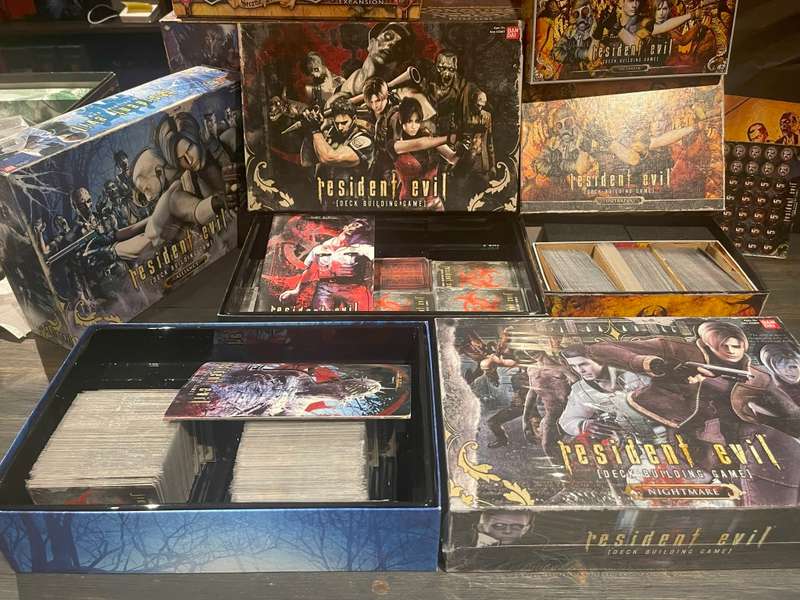 Resident Evil Deck Building Game + Outbreak + Alliance + (Nightmare Sealed)
