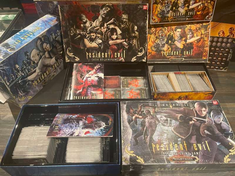 Resident Evil Deck Building Game + Outbreak + Alliance + (Nightmare Sealed)