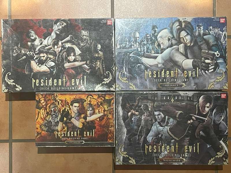 Resident Evil Deck Building Game + Outbreak + Alliance + (Nightmare Sealed)