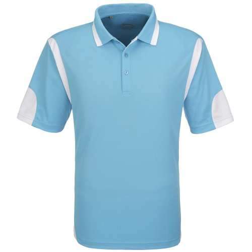 Mens Genesis Golf Shirt  Aqua (Slazenger) 4XL