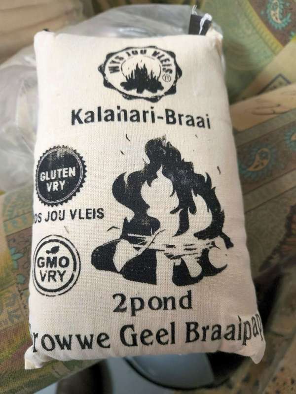 Wys jou vleis - Kalahari braai - 2 pond - Growwe Geel Braaipap