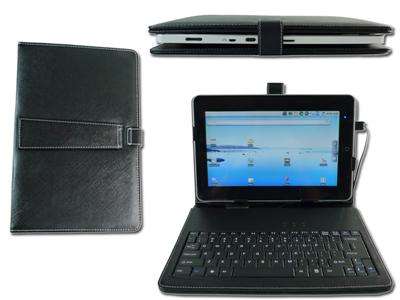 Leather Case and  USB Keyboard + Stylus Pen For 7" inch Epad Apad Tablet PC laptops