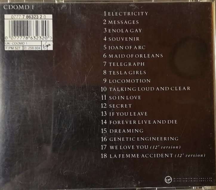 ORCHESTRAL MANOEUVRES IN THE DARK - THE BEST OF O.M.D. -  CD