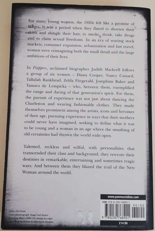 FLAPPERS - JUDITH MACKRELL BOOK