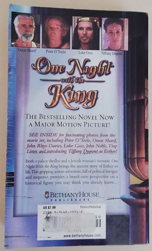 ONE NIGHT WITH THE KING - BOOK - TOMMY TENNEY