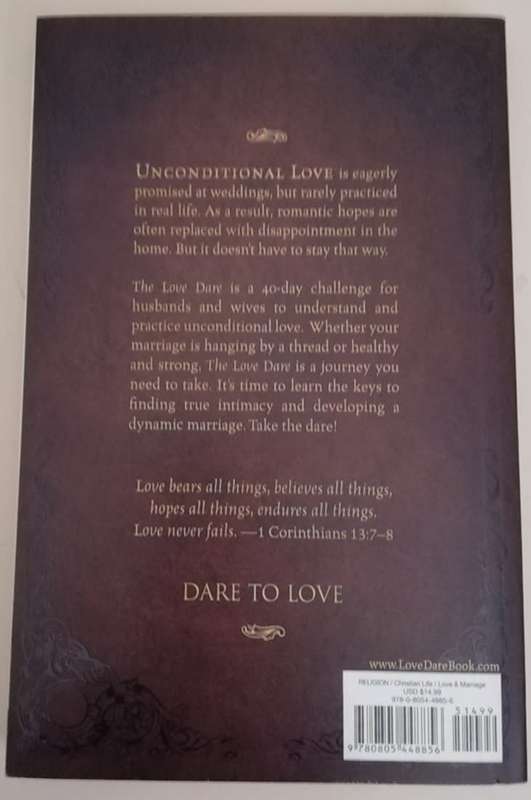 THE LOVE DARE  - BOOK