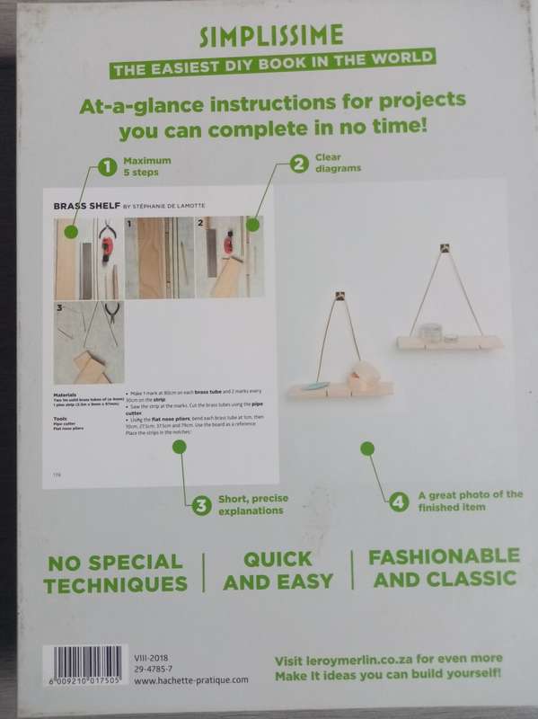 SIMPLISSIME - THE EASIEST DIY BOOK IN THE WORLD - LEROY MERLIN