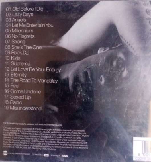 ROBBIE WILLIAMS - GREATEST HITS - CD
