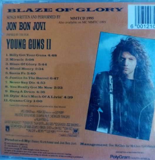 BON JOVI - YOUNG GUNS II - CD