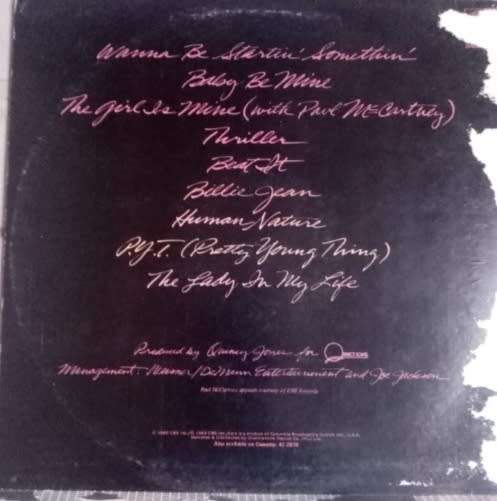 MICHAEL JACKSON - THRILLER - LP