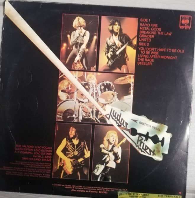 JUDAS PRIEST - BRITISH STEEL - VINYL LP