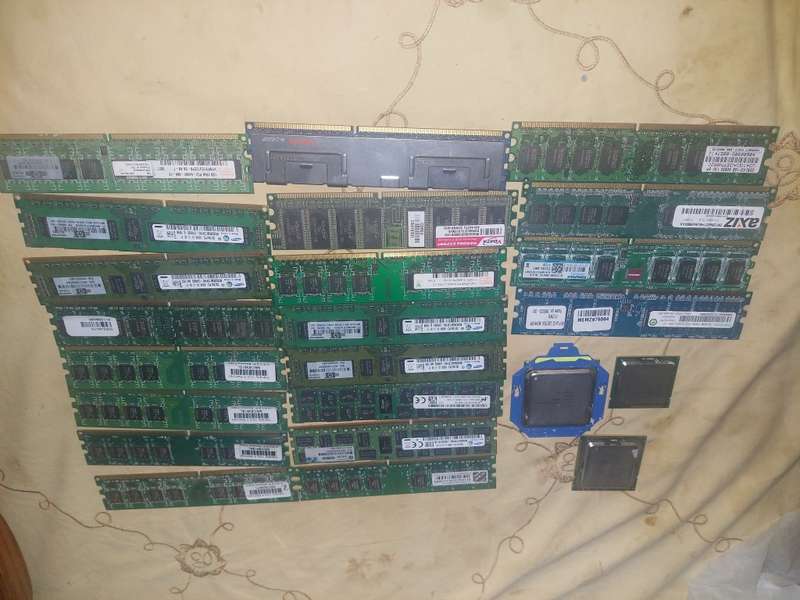 Assorted RAM & CPU`s (Untested - Please Check Images & Descriptions)