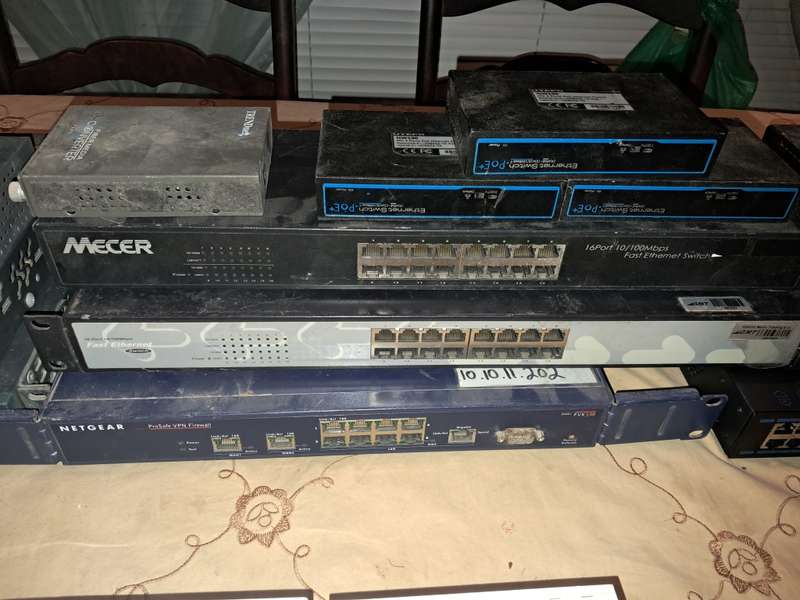 Network Router/Switch Bundle (Please Read Description)