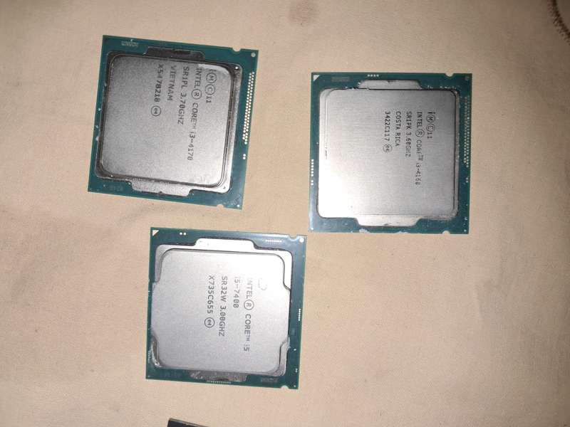 2 x Dismantled All In One Motherboards/CPU/Ram (Please Read Description)
