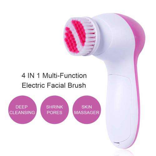5 in 1 Electric Face Cleansing Brush Tools Spot Cleaner Facial Clean Instrument