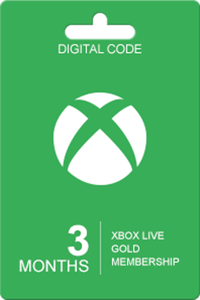 Xbox Live GOLD Subscription Card XBOX LIVE 3 Months - Xbox Live Key - GLOBAL