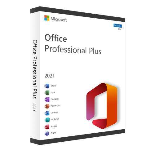 Microsoft Office Professional Plus 2021 (PC) - Microsoft Key - GLOBAL
