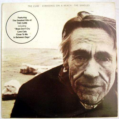 THE CURE - STANDING ON A BEACH - THE SINGLES  (LP)