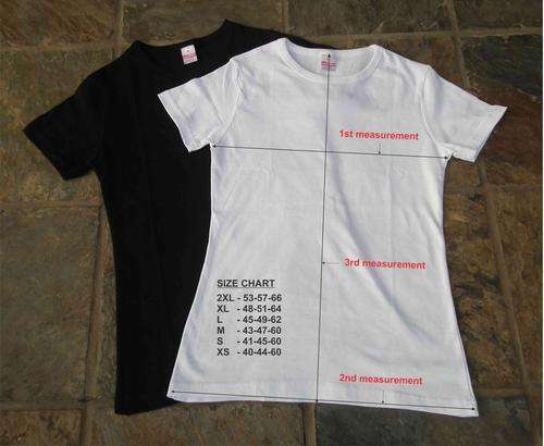 Ladies measurements