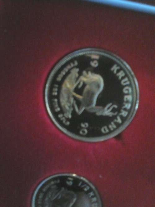 kRUGERRANDS GOLD REEF CITY MINTMARKED SET..1990--mintage 1066.. PRESTINE CONDITION