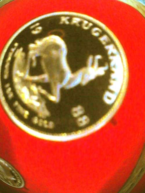 1988 PROOF KRUGERRAND GOLD REEF CITY mintmarked PRETIGE SET--mintage a possible 835