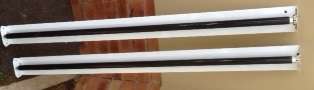 2 x 4ft UV (Black) Lights with Ballast and Holder
