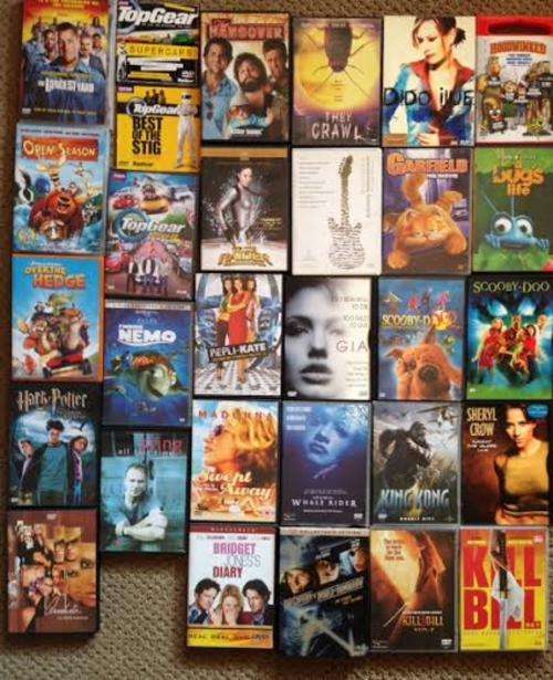 31 x Various Movies / Music DVD's