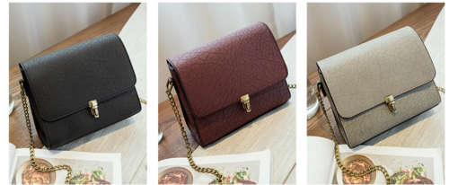 Retro handbag - grey 8
